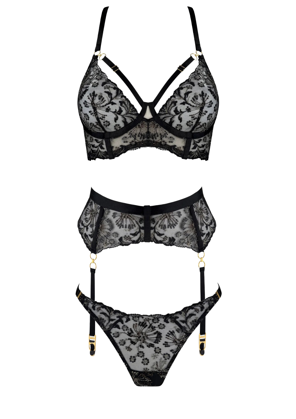 Midnight Bloom - Black