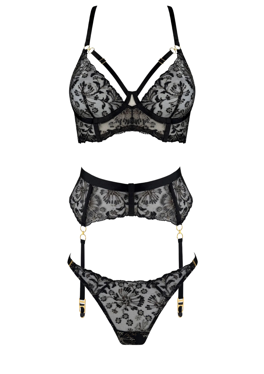 Midnight Bloom - Black