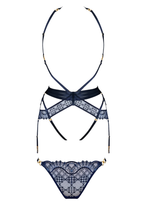 Lace Mirage - Navy