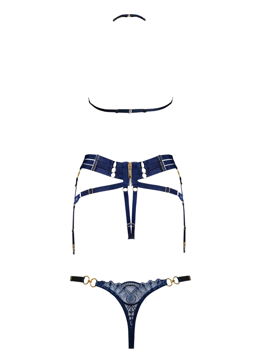 Lace Mirage - Navy