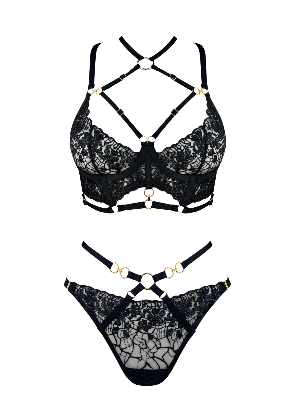 Lace Tension - Black