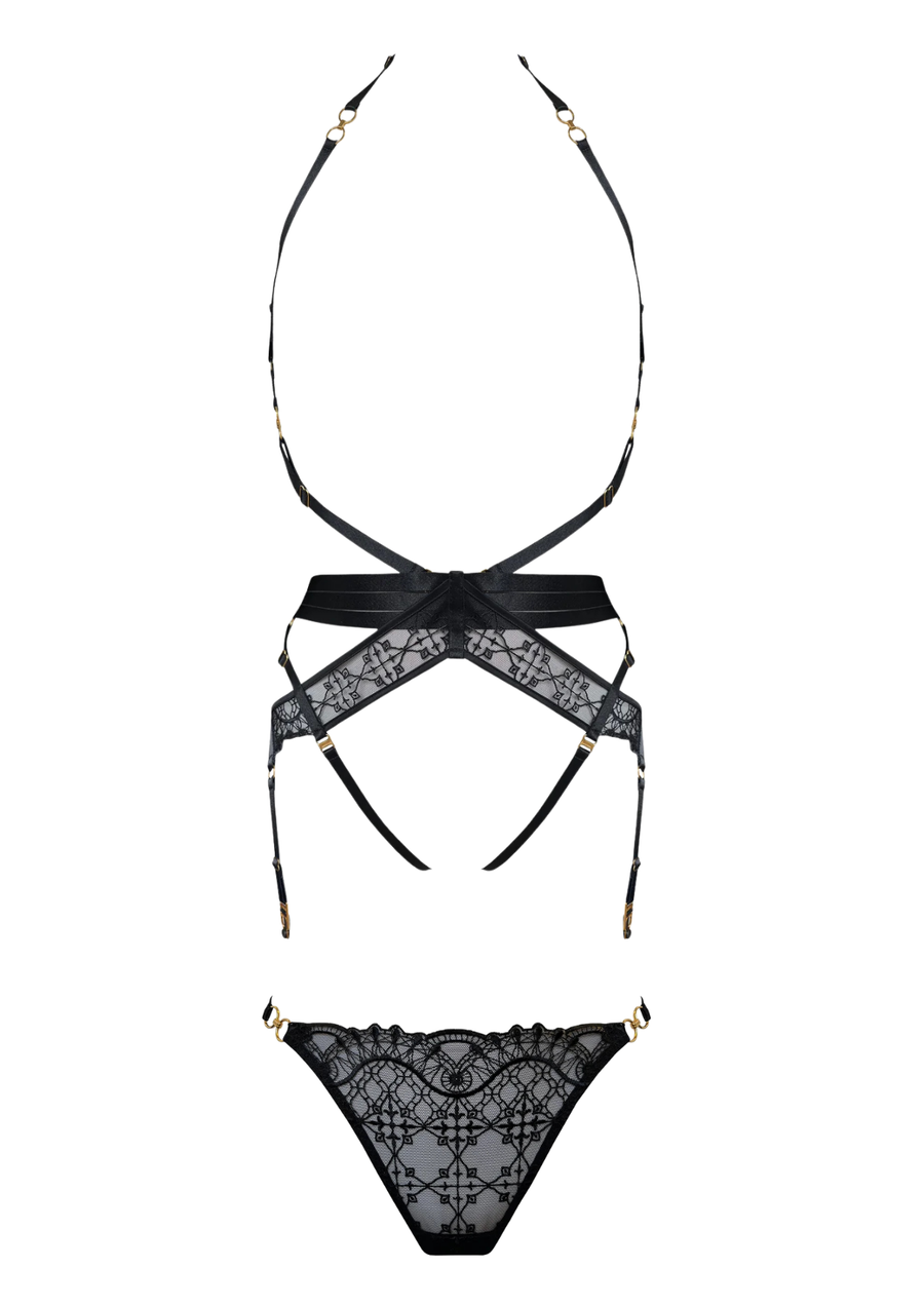 Lace Mirage -  Black