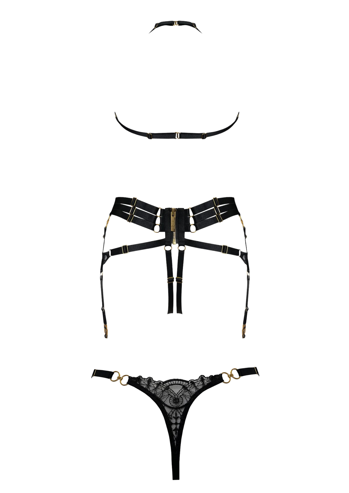 Lace Mirage -  Black