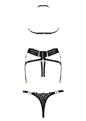 Lace Mirage -  Black