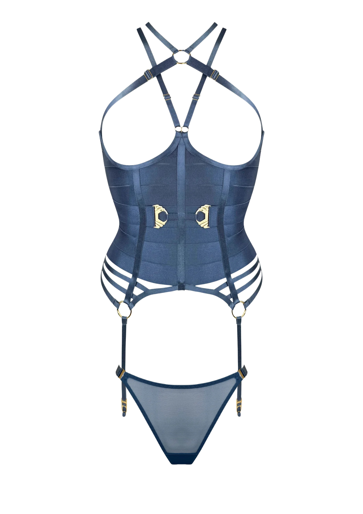 Siren Corset - Navy
