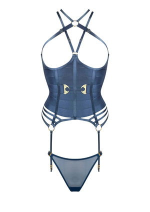 Siren Corset - Navy