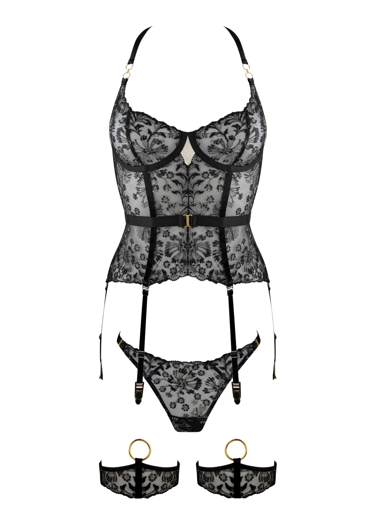 Lace Reverie - Black