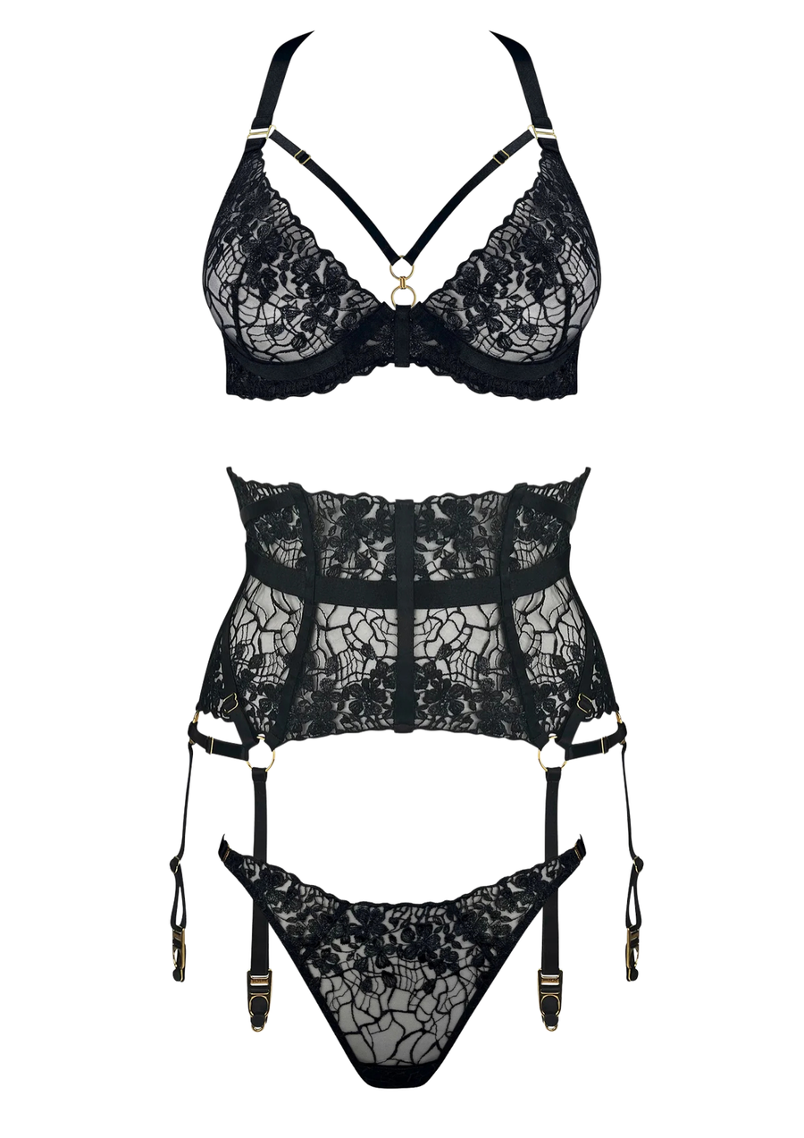 Lace Obsession - Black