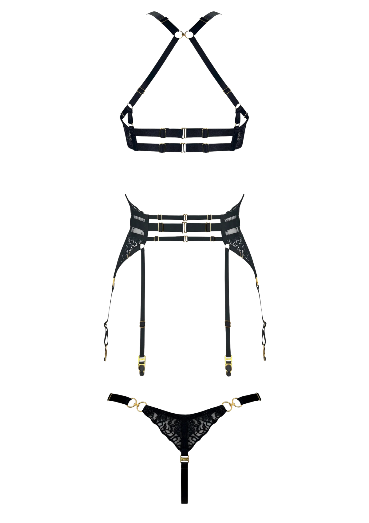 Lace Obsession - Black