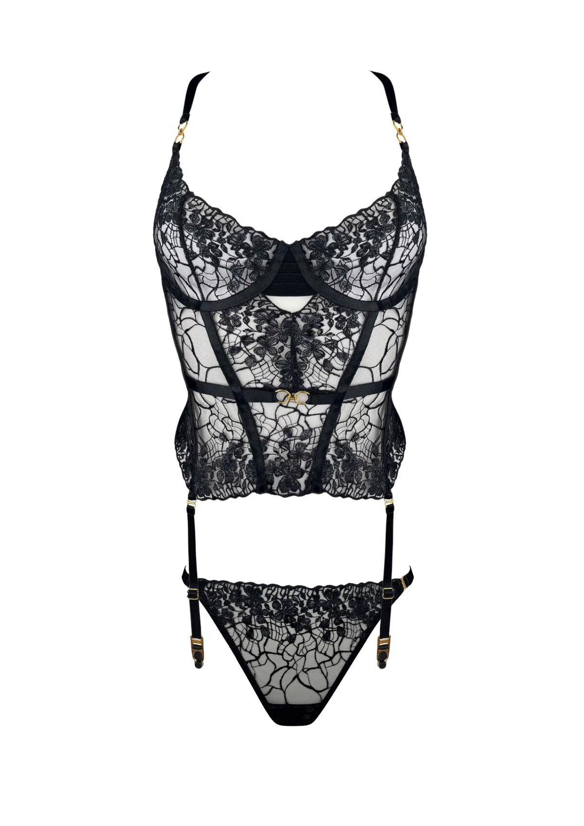 Floral Spell - Black
