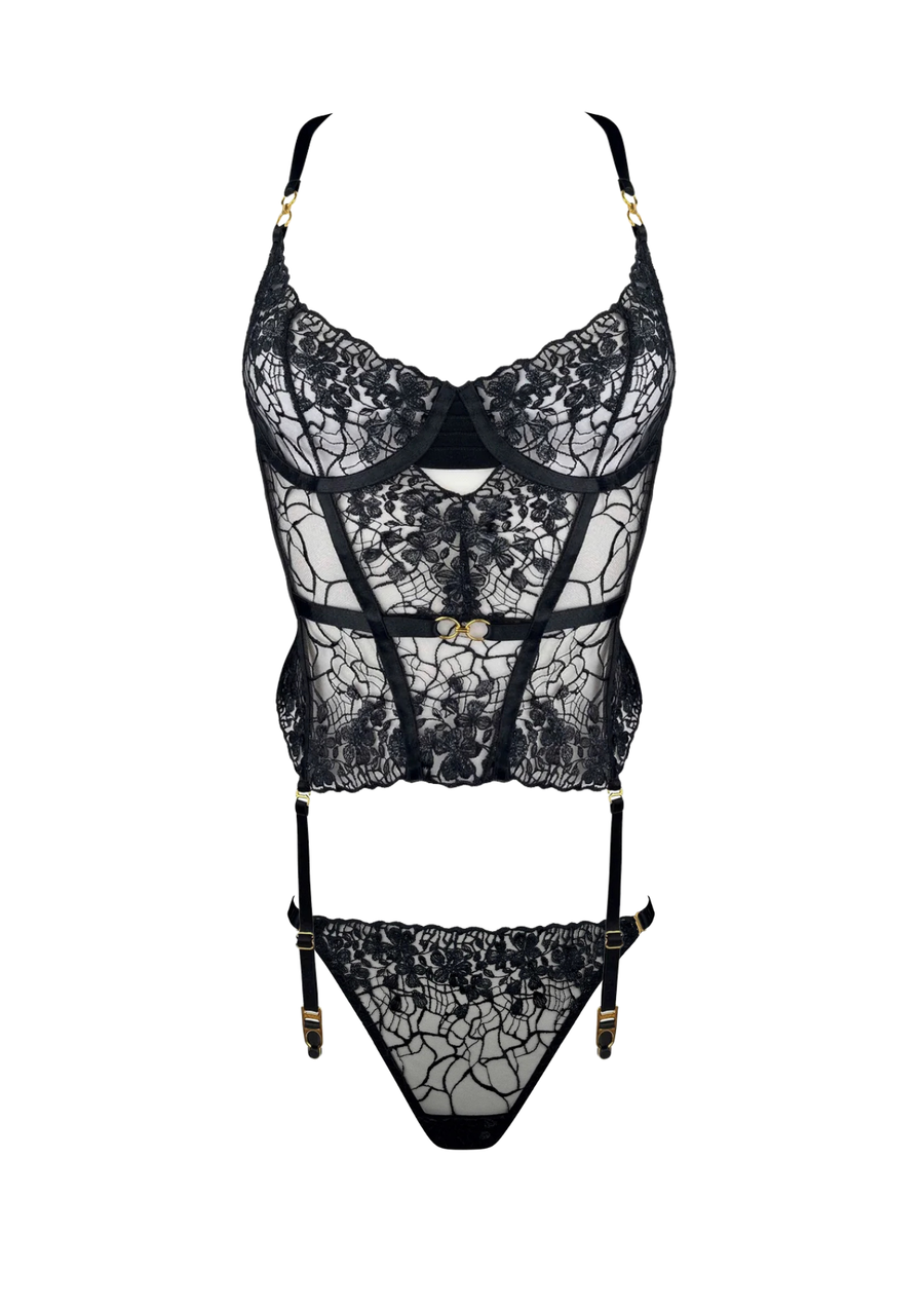 Floral Spell - Black