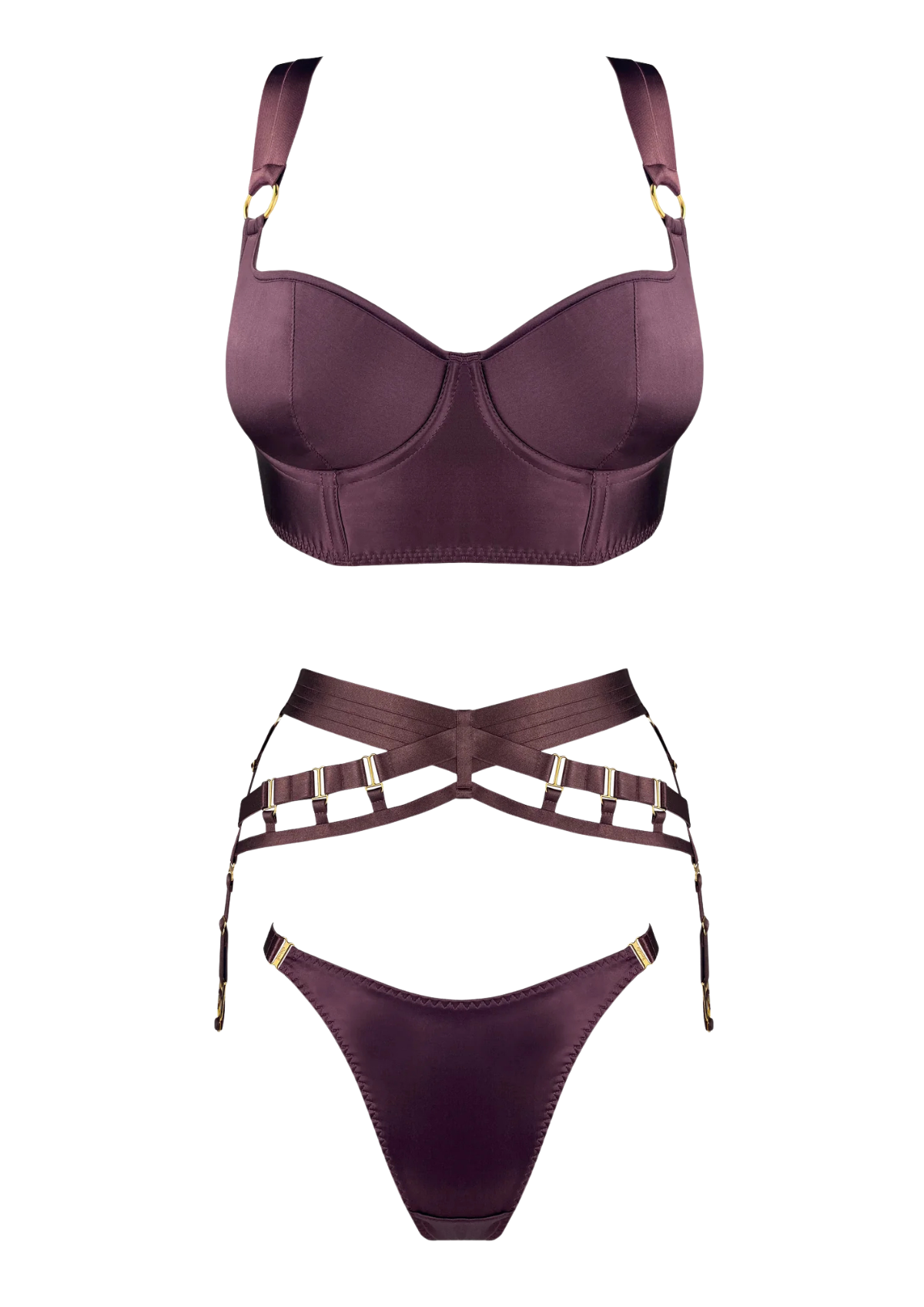 Feminine Aura - Burgundy