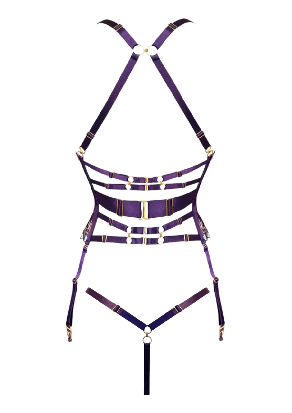 Starlit Lace - Deep Purple