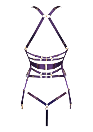 Starlit Lace - Deep Purple