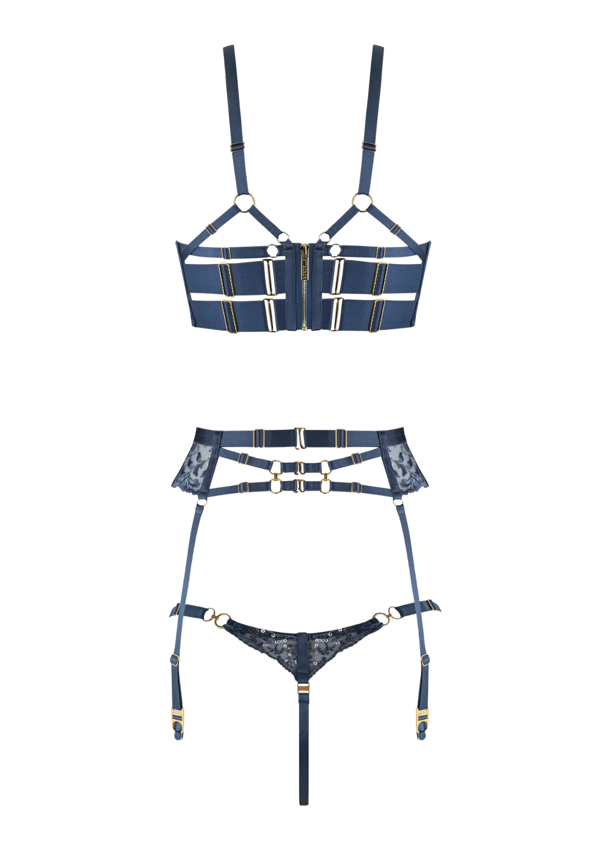 Midnight Bloom - Navy