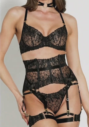 Lace Obsession - Black